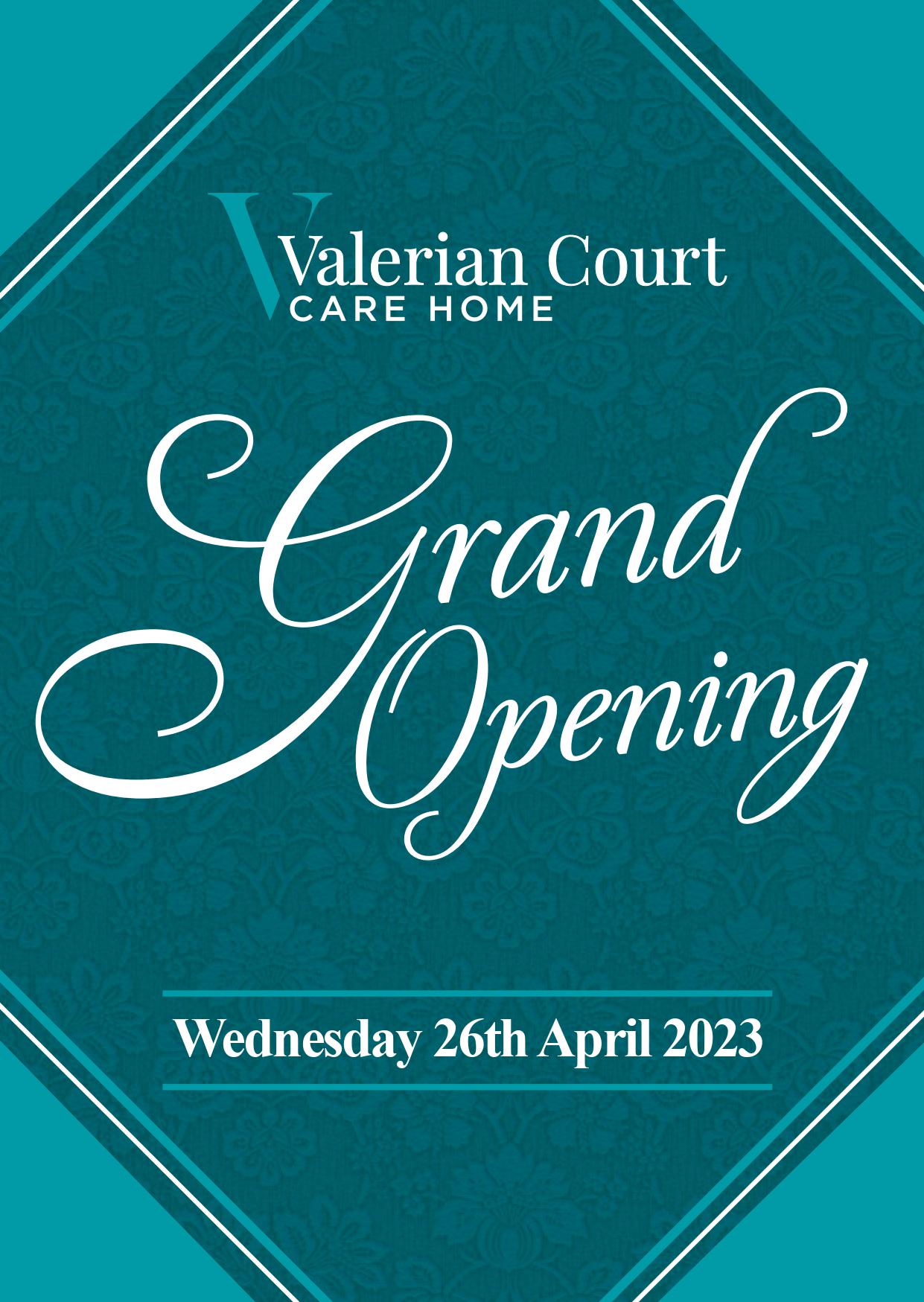 Valarian Court Care Home Grand Openin