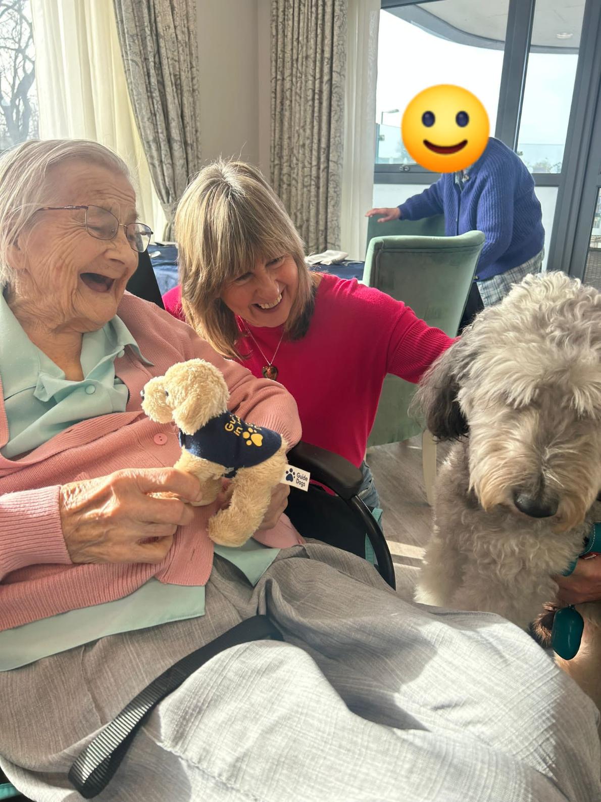 Pet therapy at Valerian Court