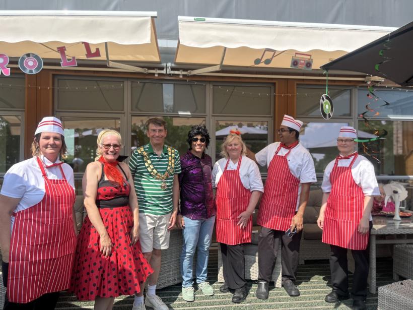 people in chef uniform outdoors